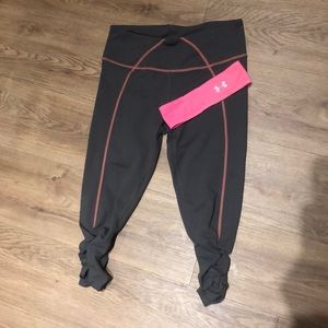 Fabletics Leggings & matching UA headband